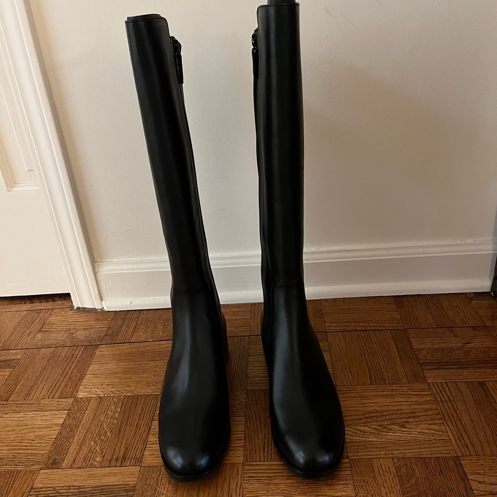 BNIB Black Cole Haan Noelle Riding Boots